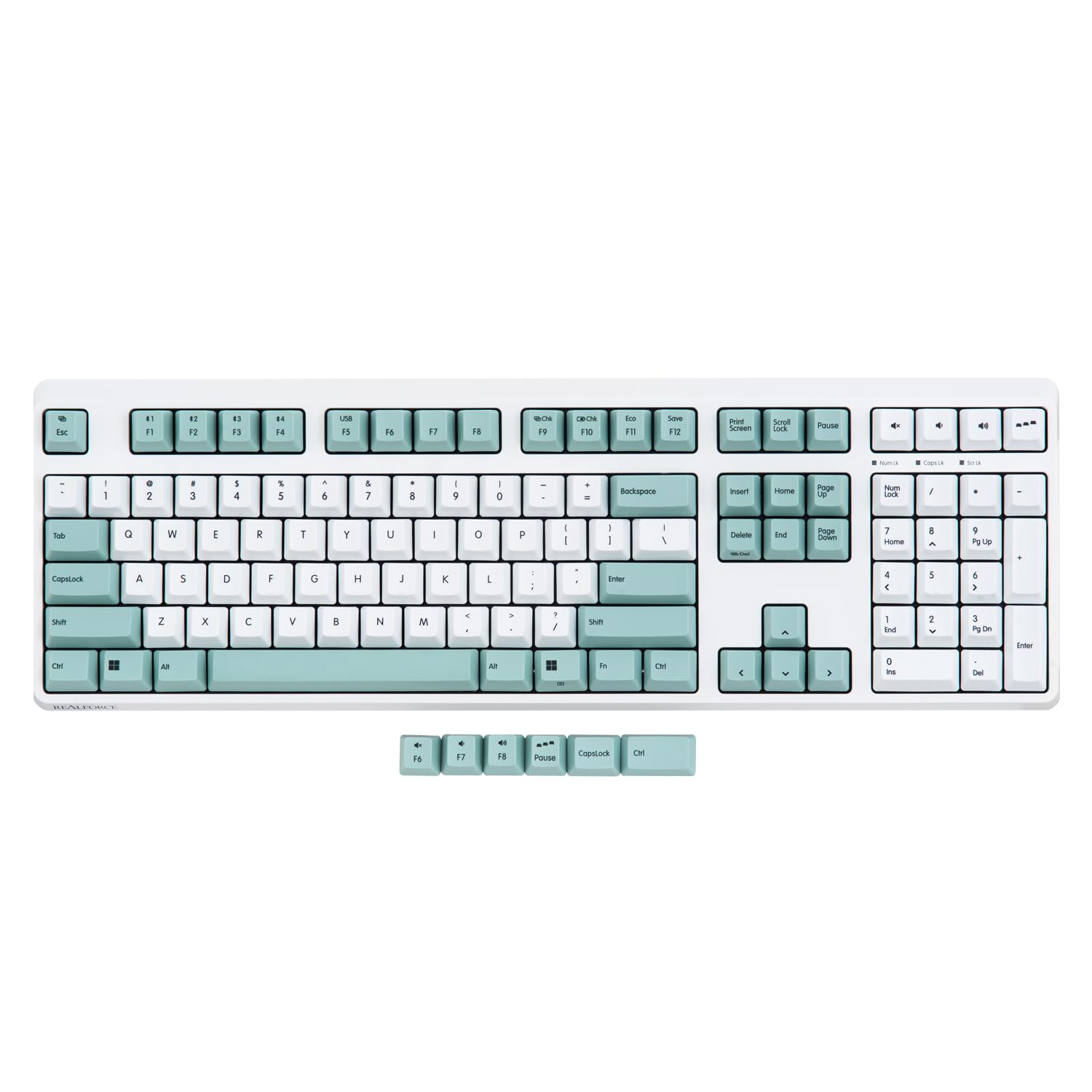 Amazon.co.jp: REALFORCE R4キーボード 対応 カラーキーキャップ